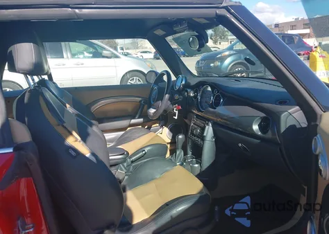 2007 Mini Cooper z USA, uszkodzony, nr VIN WMWRF335X7TG17591